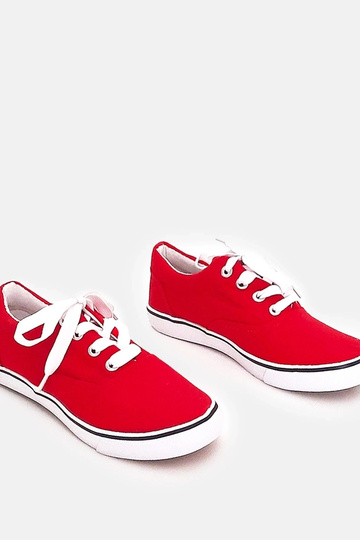 Rote Kindersportschuhe mit... 2