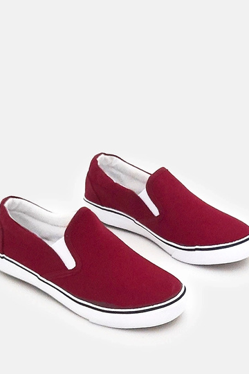 Bordeauxfarbene Kinderslipper Lagunes