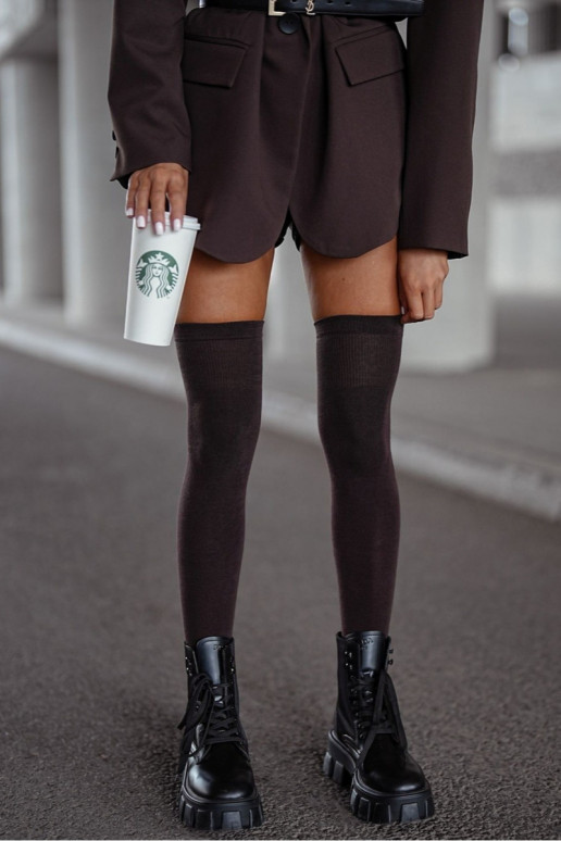 ZakolanóZuki Feminin BaZuełniane Glatt CzekoladoZue ZakolanóZuki Feminin BaZuełniane Glatt CzekoladoZue