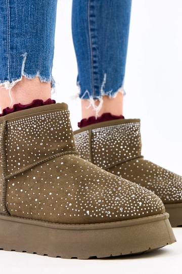 Grüne Schneestiefel mit... 2