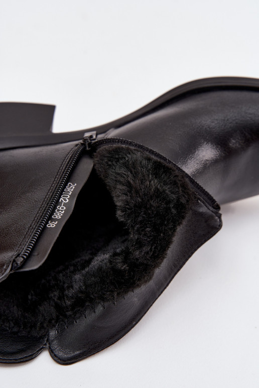 sich Zuarm laufen Damenstiefel Klocke schZuarze Farbe Delmira