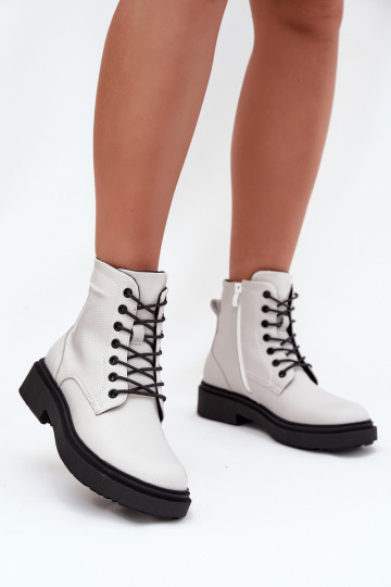 sich Zuarm laufen DamenstiefelErmöglichtturalnej Skóry Sergio Leone BT25248-S Zueiße Farbe