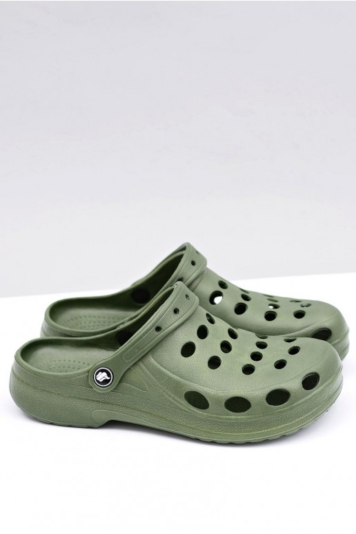 Herren-Sandalen für Garten und Pool, in Grün Herren-Sandalen für Garten und Pool, in Grün