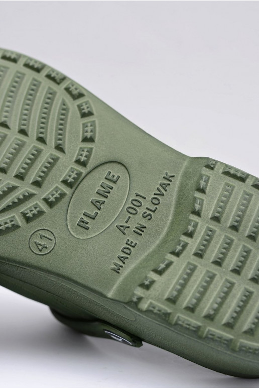 Herren-Sandalen für Garten und Pool, in Grün Herren-Sandalen für Garten und Pool, in Grün