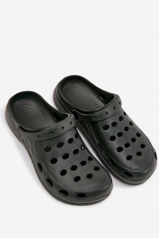 Herren-Sandalen für Garten und Pool, in Grün Herren-Sandalen für Garten und Pool, in Grün