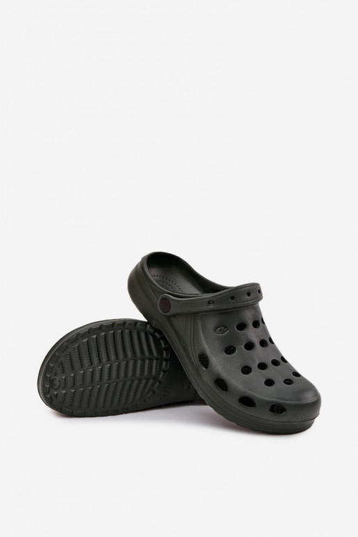 Herren-Sandalen für Garten und Pool, in Grün Herren-Sandalen für Garten und Pool, in Grün