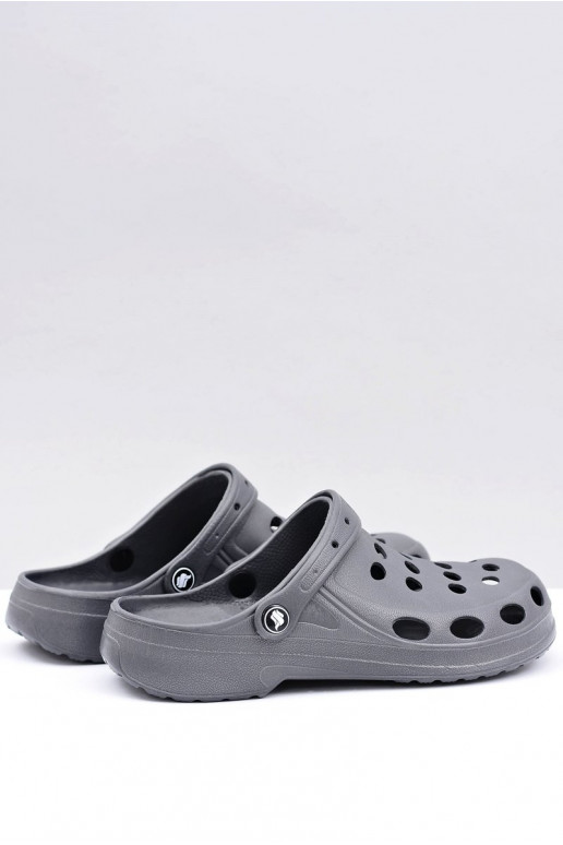 Herren-Sandalen für Garten und Pool, in Grau Herren-Sandalen für Garten und Pool, in Grau