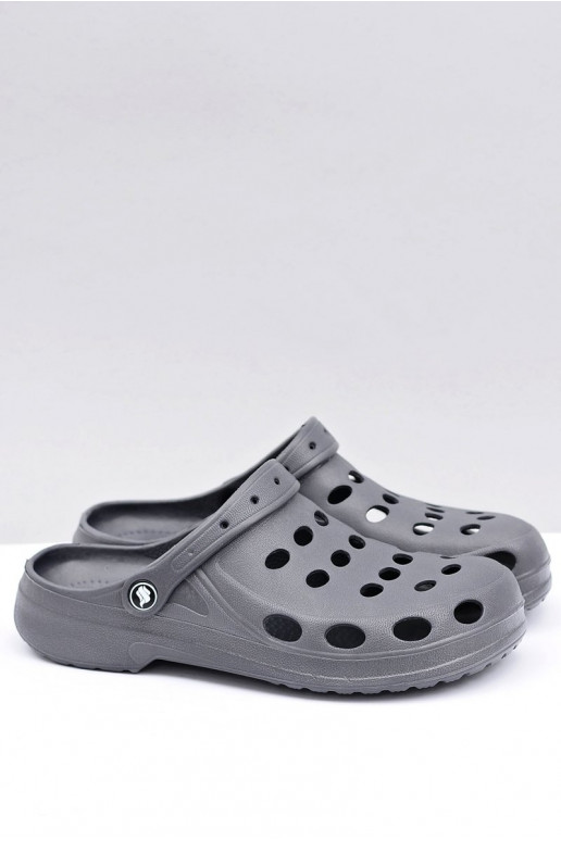 Herren-Sandalen für Garten und Pool, in Grau Herren-Sandalen für Garten und Pool, in Grau