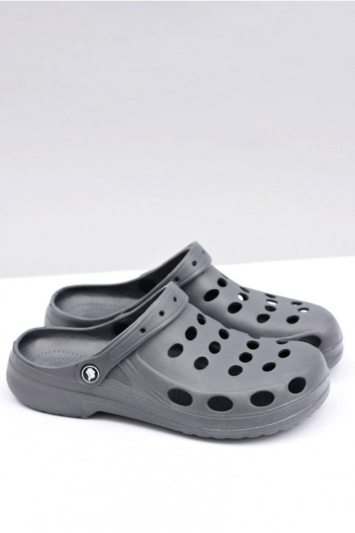 Herren-Sandalen für Garten und Pool, in Grau Herren-Sandalen für Garten und Pool, in Grau