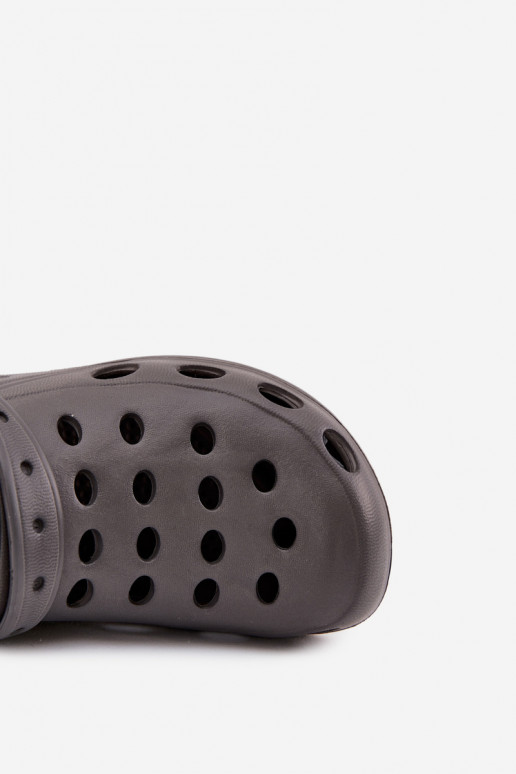 Herren-Sandalen für Garten und Pool, in Grau Herren-Sandalen für Garten und Pool, in Grau