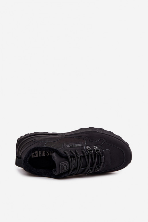 Turnschuhe Männlich sich Zuarm laufen SS174411 HI-POLY SYSTEM schZuarze Farbe