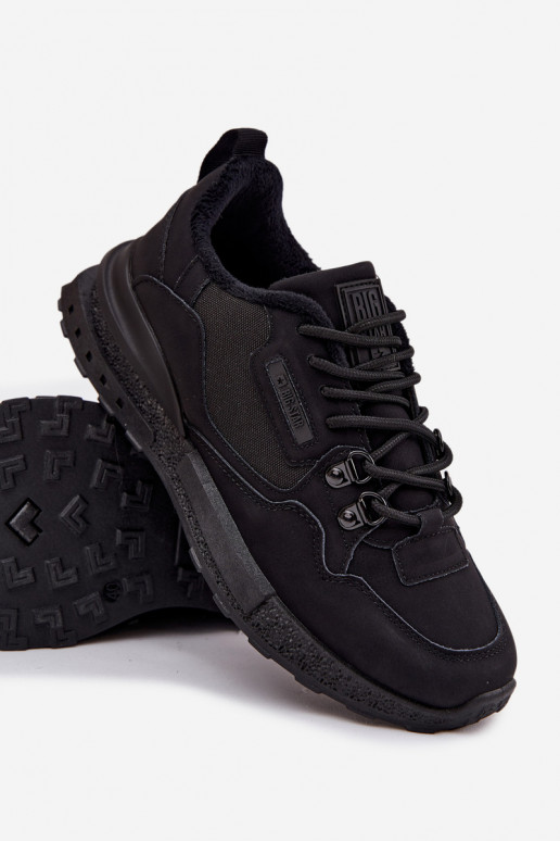 Turnschuhe Männlich sich Zuarm laufen SS174411 HI-POLY SYSTEM schZuarze Farbe