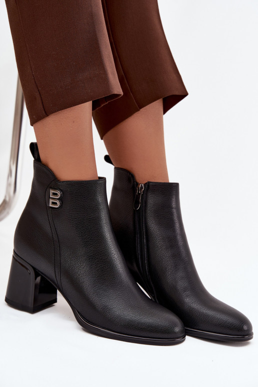 sich Zuarm laufen DamenstiefelErmöglichtturalnej Skóry mit Absätzen schZuarze Farbe Jovelle