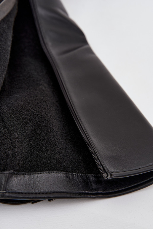 INarme Stiefel mit Absätzen mit Schnallen Vinceza 58589 schZuarze Farbe