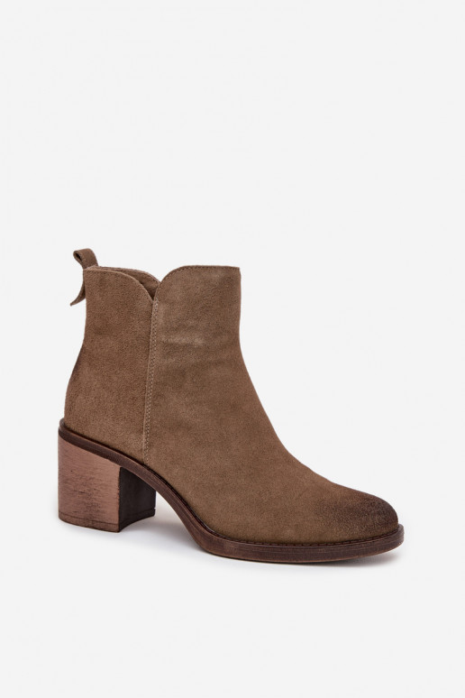 DamenstiefelErmöglichtturalnego aus INildleder mit Absätzen sich Zuarm laufen Sergio Leone BT25321-S Khaki-Farbe DamenstiefelErmöglichtturalnego aus INildleder mit Absätzen sich Zuarm laufen Sergio Leone BT25321-S Khaki-Farbe