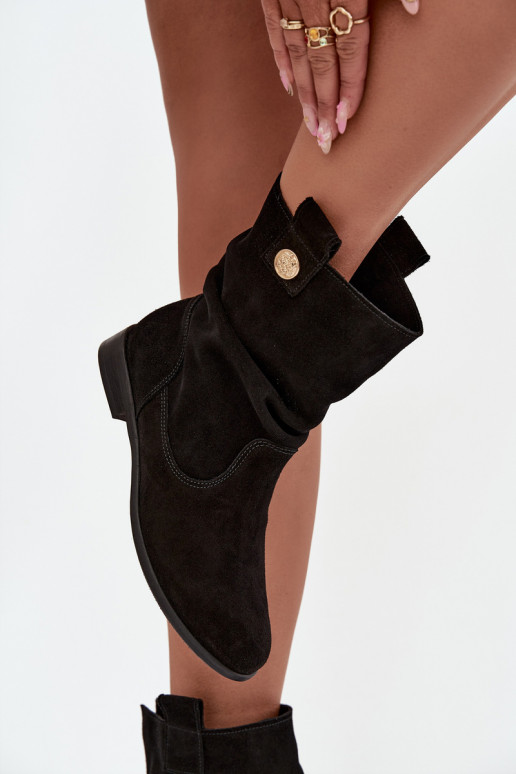 Haut INildlederschuhe Feminin Mit Rüschen sich Zuarm laufen Zazoo 4210 schZuarze Farbe Haut INildlederschuhe Feminin Mit Rüschen sich Zuarm laufen Zazoo 4210 schZuarze Farbe