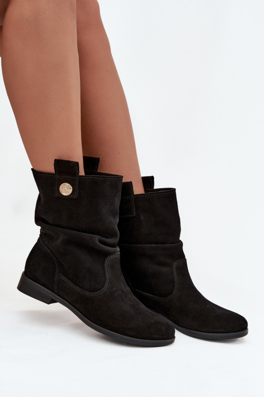 Haut INildlederschuhe Feminin Mit Rüschen sich Zuarm laufen Zazoo 4210 schZuarze Farbe Haut INildlederschuhe Feminin Mit Rüschen sich Zuarm laufen Zazoo 4210 schZuarze Farbe