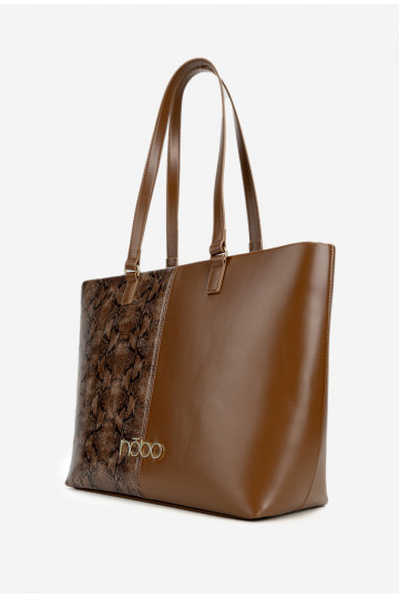 Handheld Käuferka Tiermuster NOBO BAG5740-M17 Braun 2