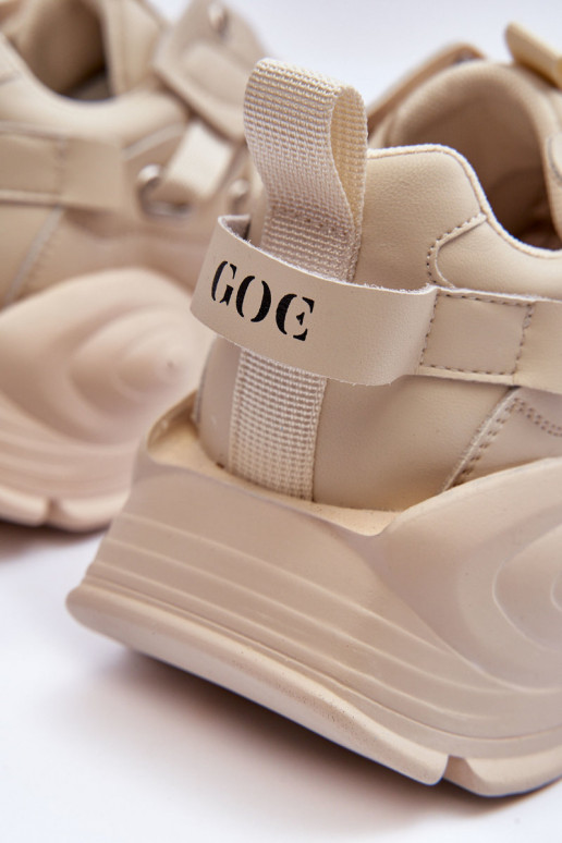 Turnschuhe Sneakers Stilvollllschuhe GOE MM2N4015 Beige