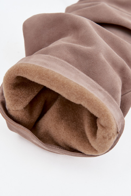 Faltig StiefelErmöglichtturalnego aus INildlederu mit Absätzen sich Zuarm laufen Zazoo 4228 braune Farbe