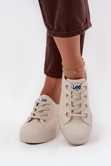 Freizeitschuhe mit einer Plattform LEE ISLA C INOMEN LOIN 50253001.35E Beige 2
