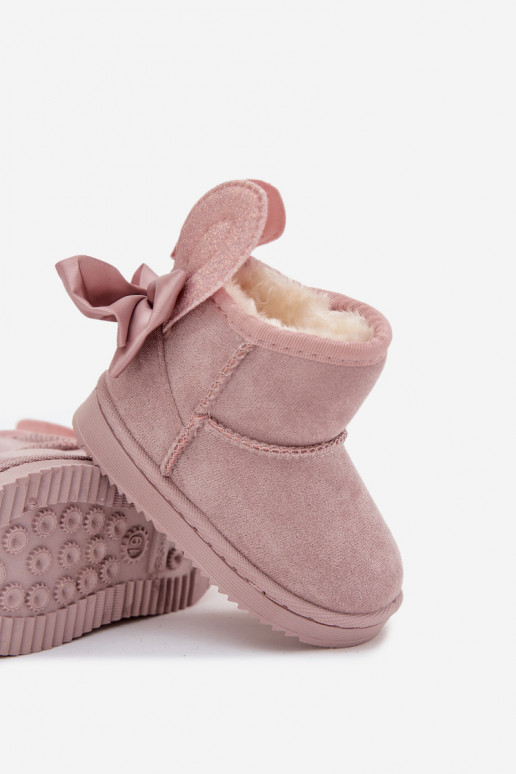 Kindisch sich Zuarm laufen Schneestiefel mit Bändern pinke Farbe Meriva Kindisch sich Zuarm laufen Schneestiefel mit Bändern pinke Farbe Meriva