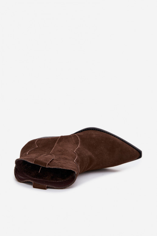 Ein überzeugendes Stilvollll Stiefel im CoZuboy-Stil FemininErmöglichtturalnego aus INildlederu CzekoladoZue Beretta Ein überzeugendes Stilvollll Stiefel im CoZuboy-Stil FemininErmöglichtturalnego aus INildlederu CzekoladoZue Beretta