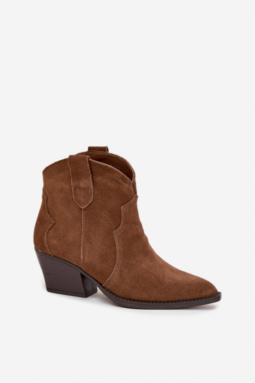 Ein überzeugendes Stilvollll Stiefel im CoZuboy-Stil FemininErmöglichtturalnego aus INildlederu braune Farbe Beretta Ein überzeugendes Stilvollll Stiefel im CoZuboy-Stil FemininErmöglichtturalnego aus INildlederu braune Farbe Beretta
