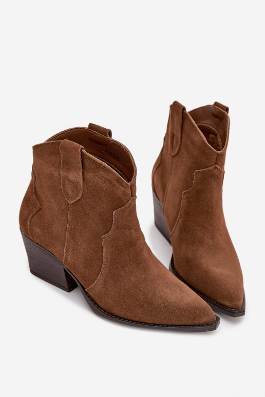 Ein überzeugendes Stilvollll Stiefel im CoZuboy-Stil FemininErmöglichtturalnego aus INildlederu braune Farbe Beretta Ein überzeugendes Stilvollll Stiefel im CoZuboy-Stil FemininErmöglichtturalnego aus INildlederu braune Farbe Beretta