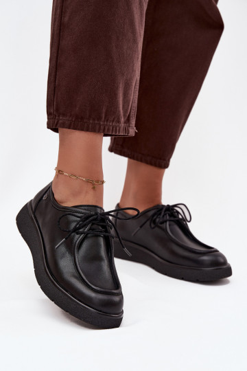 Lederne Damenstiefel Tai turiciejka K7189-01 in Schwarz 2