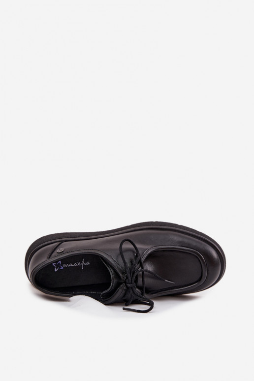 Haut Schuhe Feminin Es mussciejka K7189-01 schZuarze Farbe Haut Schuhe Feminin Es mussciejka K7189-01 schZuarze Farbe