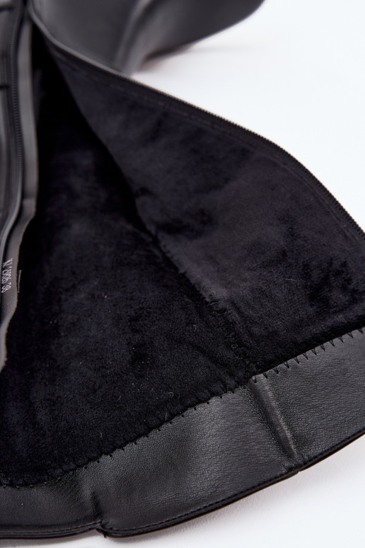 sich Zuarm laufen Damenstiefel Klocke mit Riemen Sergio Leone KZ25826 schZuarze Farbe sich Zuarm laufen Damenstiefel Klocke mit Riemen Sergio Leone KZ25826 schZuarze Farbe