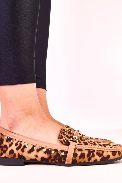 Leopardenmuster Ballerinas aus... Leopardenmuster Ballerinas aus...