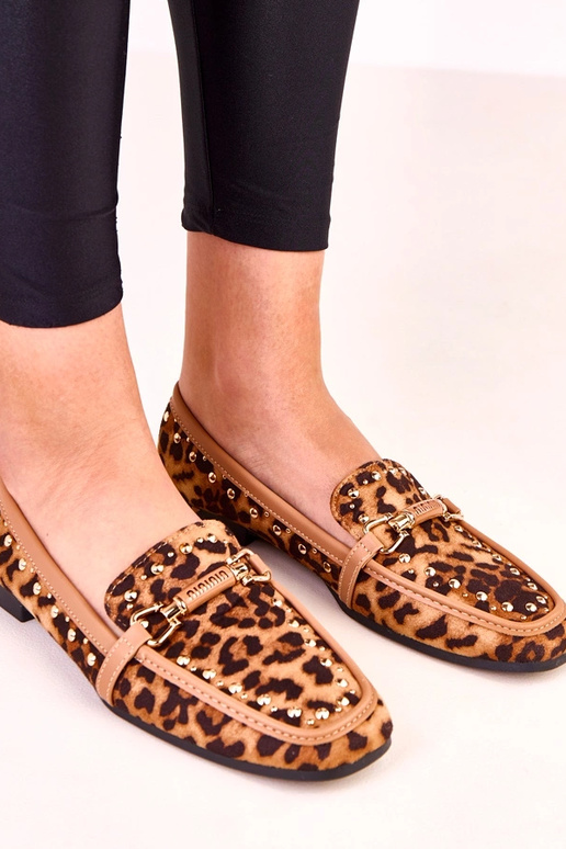 Leopardenmuster Ballerinas aus... Leopardenmuster Ballerinas aus...