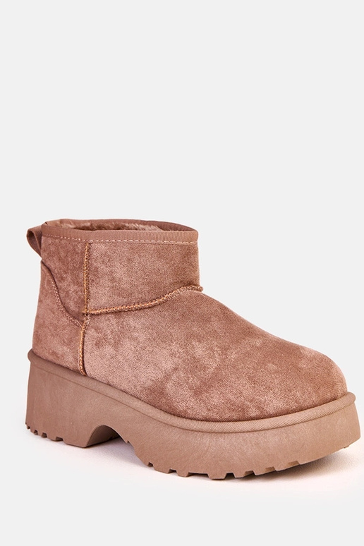 Dunkelsandfarben niedrige...