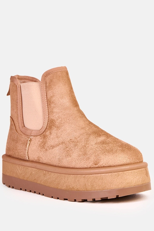 Dunkelsandfarben niedrige...