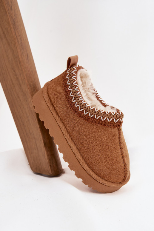 Schneestiefel KindischHaftem braune Farbe Prina Schneestiefel KindischHaftem braune Farbe Prina