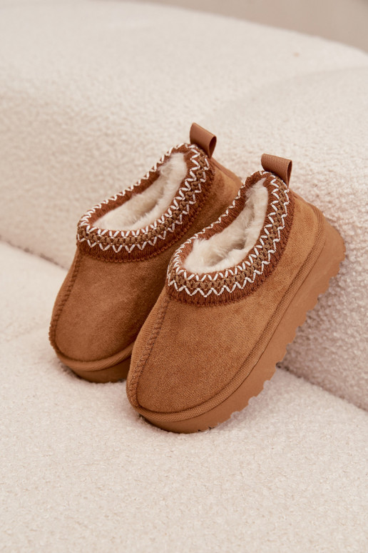 Schneestiefel KindischHaftem braune Farbe Prina Schneestiefel KindischHaftem braune Farbe Prina