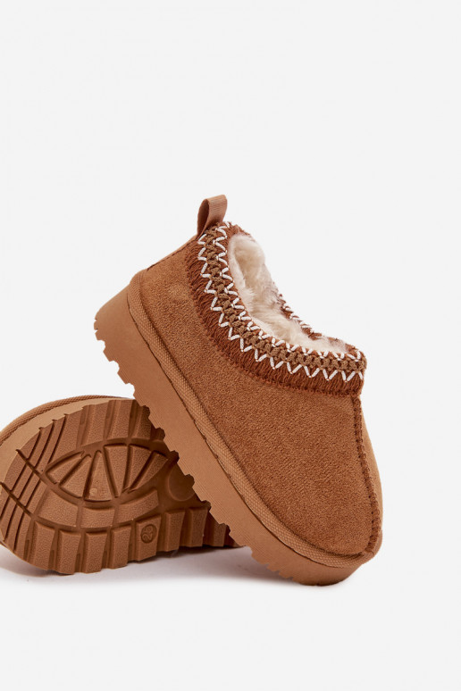 Schneestiefel KindischHaftem braune Farbe Prina Schneestiefel KindischHaftem braune Farbe Prina
