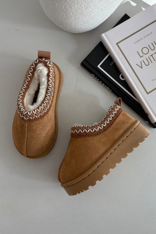 Schneestiefel KindischHaftem braune Farbe Prina Schneestiefel KindischHaftem braune Farbe Prina