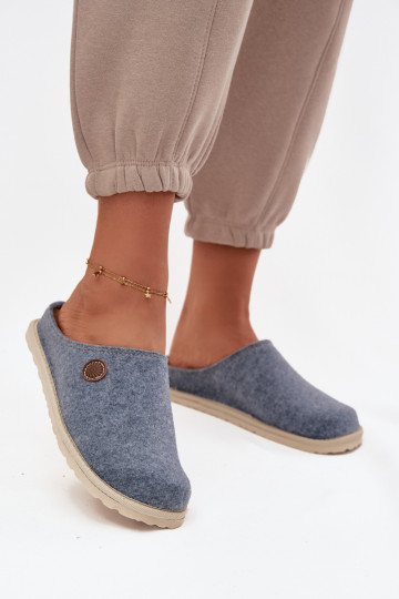 Schuhe hausgemacht Hausschuhe Feminin Inblu CS000047 hellblau 2