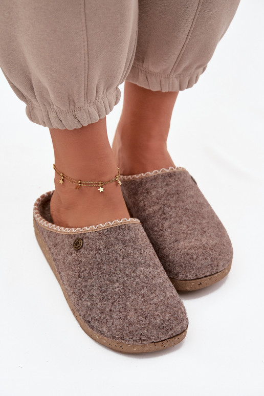 Schuhe hausgemacht Hausschuhe Feminin Inblu ED000031 Beige Schuhe hausgemacht Hausschuhe Feminin Inblu ED000031 Beige