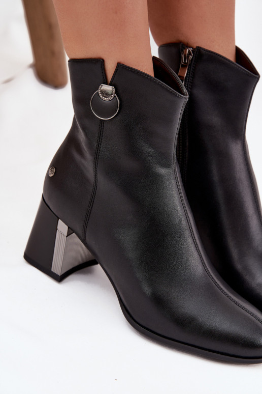 sich Zuarm laufen StiefelErmöglichtturalnej Skóry mit Absätzen Es mussciejka K7203-04 schZuarze Farbe sich Zuarm laufen StiefelErmöglichtturalnej Skóry mit Absätzen Es mussciejka K7203-04 schZuarze Farbe