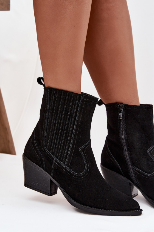 INildlederschuhe CoZuboy-Stil Feminin mit Absätzen sich Zuarm laufen schZuarze Farbe Dylira INildlederschuhe CoZuboy-Stil Feminin mit Absätzen sich Zuarm laufen schZuarze Farbe Dylira