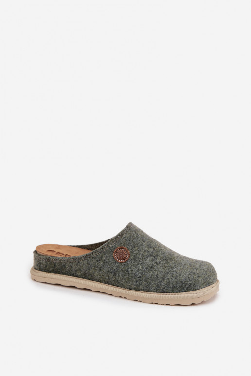 Schuhe hausgemacht Hausschuhe Feminin Inblu CS000047 grüne Farbe Schuhe hausgemacht Hausschuhe Feminin Inblu CS000047 grüne Farbe