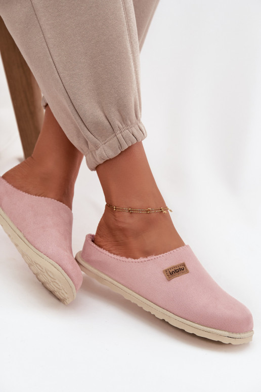 Hausschuhe Feminin Schuhe hausgemacht Inblu CS000045 pinke Farbe Hausschuhe Feminin Schuhe hausgemacht Inblu CS000045 pinke Farbe