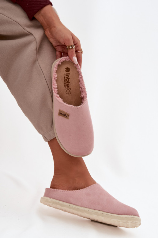 Hausschuhe Feminin Schuhe hausgemacht Inblu CS000045 pinke Farbe Hausschuhe Feminin Schuhe hausgemacht Inblu CS000045 pinke Farbe