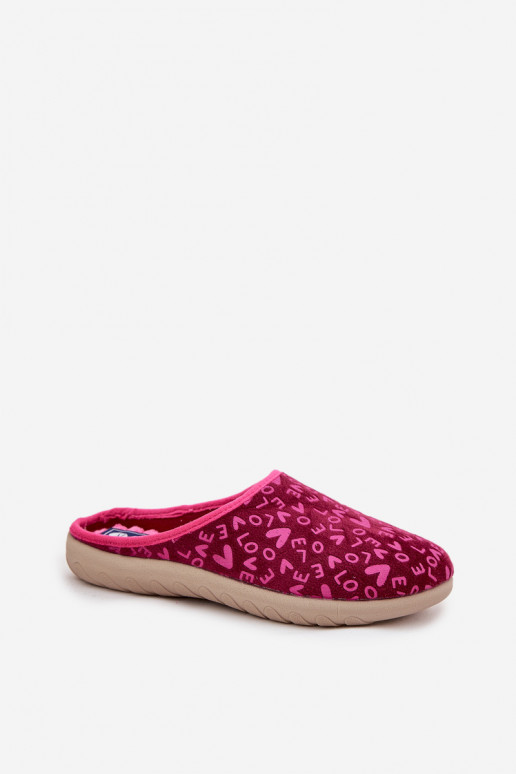 Hausschuhe Feminin Love Inblu ET000032 pinke Farbe Hausschuhe Feminin Love Inblu ET000032 pinke Farbe