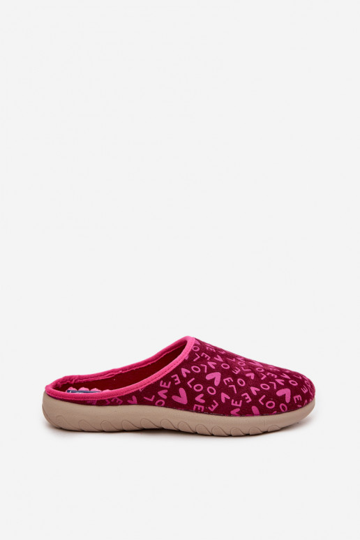 Hausschuhe Feminin Love Inblu ET000032 pinke Farbe Hausschuhe Feminin Love Inblu ET000032 pinke Farbe