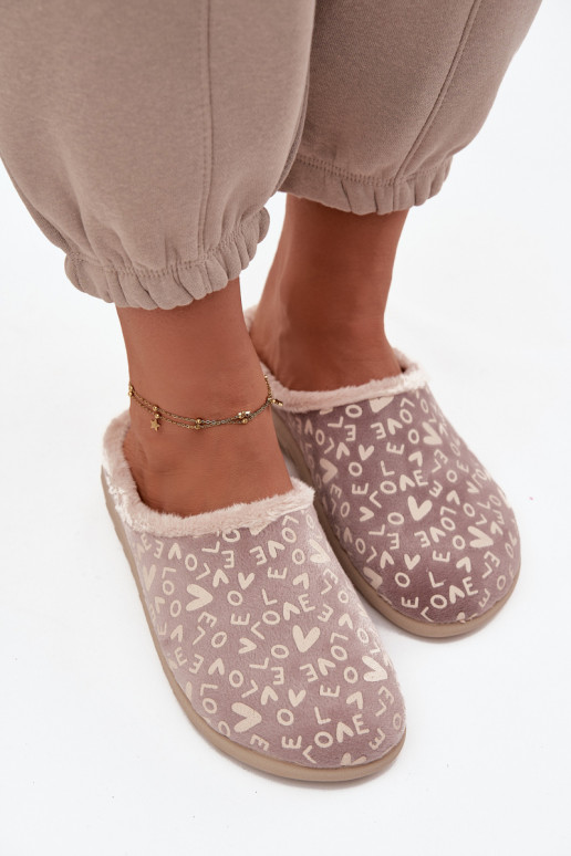 Hausschuhe Feminin Love Inblu ET000032 Beige Hausschuhe Feminin Love Inblu ET000032 Beige